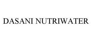 DASANI NUTRIWATER