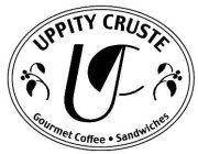 U UPPITY CRUSTE GOURMET COFFEE SANDWICHES