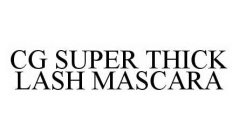 CG SUPER THICK LASH MASCARA