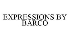 EXPRESSIONS BY BARCO