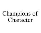 CHAMPIONS OF CHARACTER