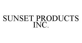 SUNSET PRODUCTS INC.