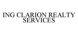 ING CLARION REALTY SERVICES