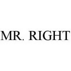 MR.  RIGHT