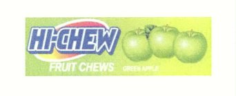HI-CHEW FRUIT CHEWS GREEN APPLE