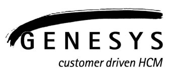 GENESYS CUSTOMER DRIVEN HCM