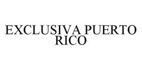 EXCLUSIVA PUERTO RICO