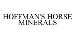 HOFFMAN'S HORSE MINERALS