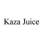 KAZA JUICE