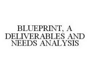 BLUEPRINT, A DELIVERABLES AND NEEDS ANALYSIS