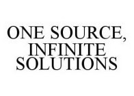 ONE SOURCE, INFINITE SOLUTIONS