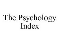 THE PSYCHOLOGY INDEX
