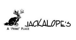 JACKALOPE'S A 'PRIME' PLACE