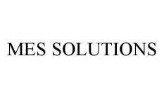 MES SOLUTIONS
