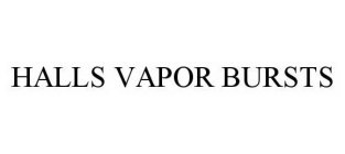 HALLS VAPOR BURSTS