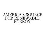 AMERICA'S SOURCE FOR RENEWABLE ENERGY