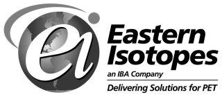 EASTERN ISOTOPES AN IBA COMPANY DELIVERING SOLUTIONS FOR PET