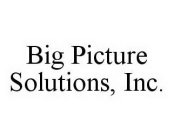 BIG PICTURE SOLUTIONS, INC.