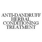 ANTI-DANDRUFF HERBAL CONDITIONING TREATMENT