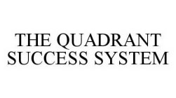 THE QUADRANT SUCCESS SYSTEM