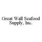 GREAT WALL SEAFOOD SUPPLY, INC.