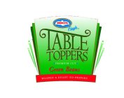 BIRDS EYE FRESH TABLE TOPPERS PREMIUM CUT GREEN BEANS WASHED & READY-TO-PREPARE