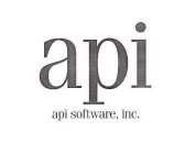 API API SOFTWARE, INC.