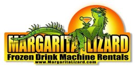 MARGARITA LIZARD FROZEN DRINK MACHINE RENTALS WWW.MARGARITALIZARD.COM