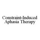 CONSTRAINT-INDUCED APHASIA THERAPY