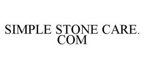 SIMPLE STONE CARE.COM