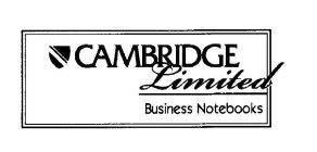 CAMBRIDGE LIMITED BUSINESS NOTEBOOKS