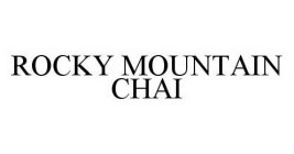 ROCKY MOUNTAIN CHAI