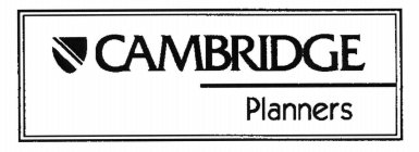 CAMBRIDGE PLANNERS