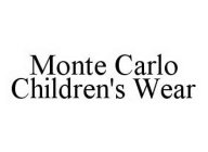 MONTE CARLO CHILDREN'S WEAR