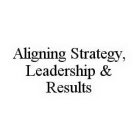 ALIGNING STRATEGY, LEADERSHIP & RESULTS
