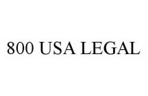 800 USA LEGAL