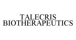 TALECRIS BIOTHERAPEUTICS