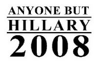 ANYONE BUT HILLARY 2008