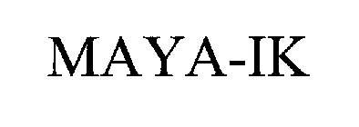 MAYA-IK