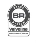 BR BRAKE SYSTEM VALVOLINE PROFESSIONAL SERIES