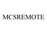 MCSREMOTE