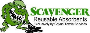 SCAVENGER REUSABLE ABSORBENTS EXCLUSIVELY BY COYNE TEXTILE SERVICES