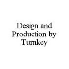 DESIGN AND PRODUCTION BY TURNKEY