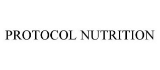 PROTOCOL NUTRITION