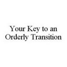 YOUR KEY TO AN ORDERLY TRANSITION