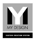 MY MY DESIGN CUSTOM CREATION SYSTEM