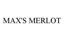 MAX'S MERLOT