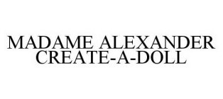 MADAME ALEXANDER CREATE-A-DOLL