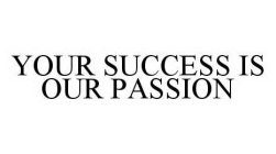 YOUR SUCCESS IS OUR PASSION