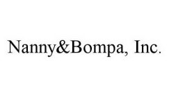 NANNY&BOMPA, INC.